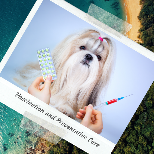 Small dog receiving vaccination and preventive care, representing My Companion Vet’s commitment to pet health and wellness in Australia.